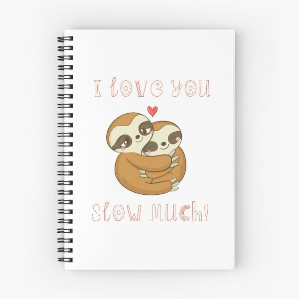 Item preview, I Love You Slow Much Sloths Valentine's Day Gifts designed and sold by yourgiftshoppe.