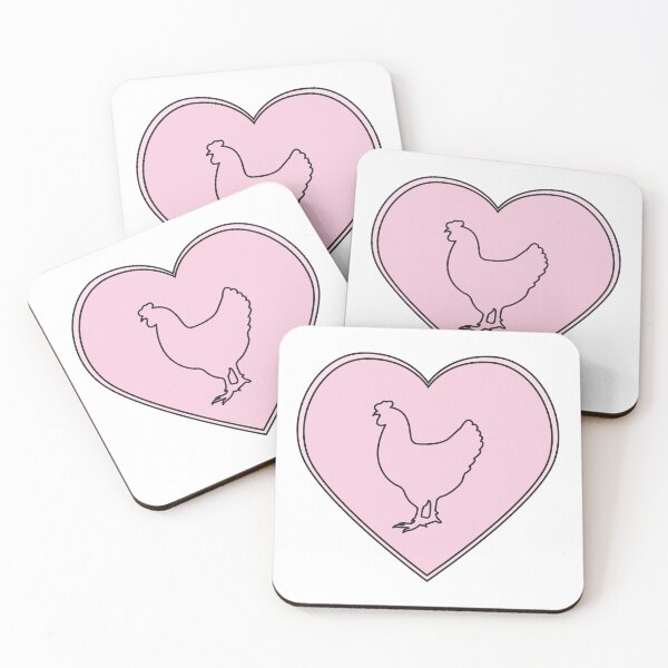 Item preview, Chicken Heart designed and sold by teesaurus.