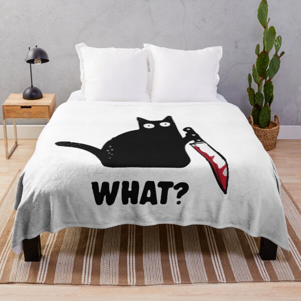 Item preview, Limited edition Halloween Cat What!? designed and sold by MORADRIF.