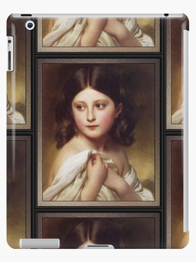 A Young Girl Called Princess Charlotte by Franz Xaver Winterhalter iPad  Case & Skin for Sale by xzendor7