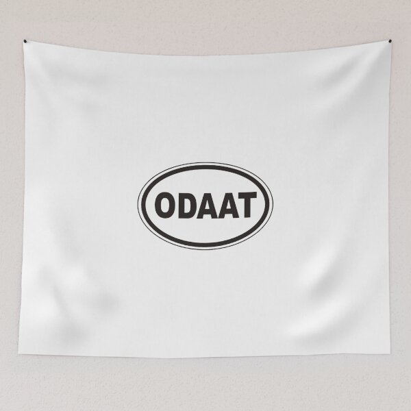 Item preview, One Day At A Time Oval Bumper Sticker  designed and sold by SoberTeeCo.