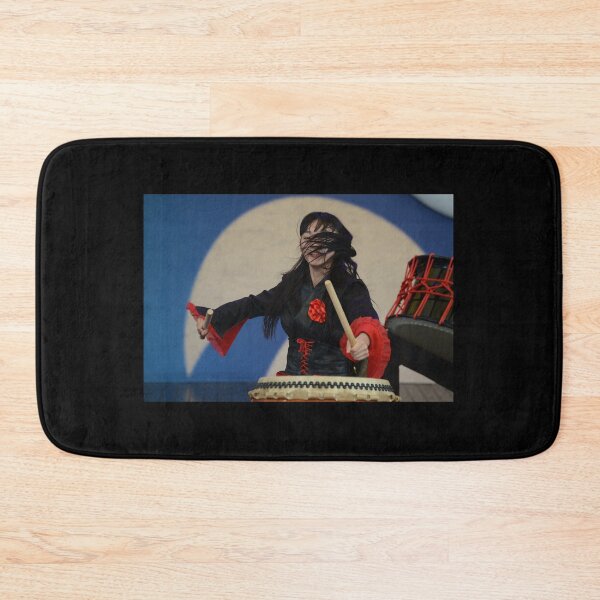 Item preview, Japanese Girl Beating a Traditional Drum designed and sold by Mike Ashley.