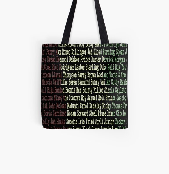 Reggae Artist - Roll Call Reissued All Over Print Tote Bag