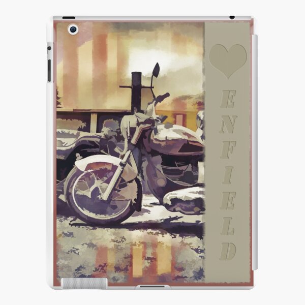 Love Heart Royal Enfield In Goa iPad Snap Case