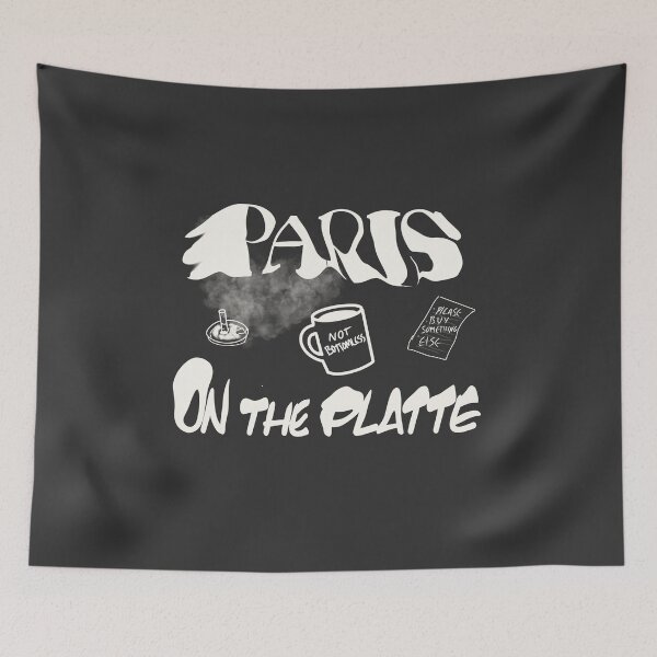 Item preview, Paris on the Platte white lettering  designed and sold by SaltCitySage.