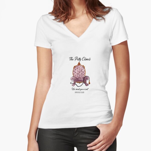 The Petty Corner Fitted V-Neck T-Shirt