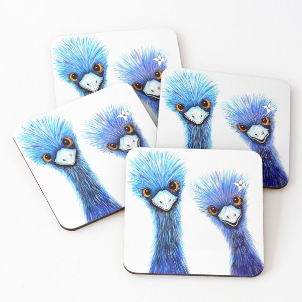 Item preview, Quirky Emus designed and sold by Linda Callaghan.