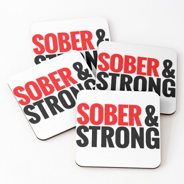 Item preview, Sober And Strong designed and sold by SoberTeeCo.