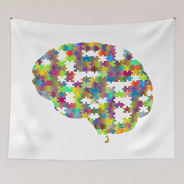 Item preview, Brain Puzzle designed and sold by ColorfulCortex.