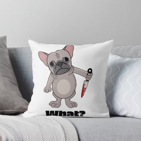 Item preview, What? (blue frenchie) designed and sold by FabulousBeasts.
