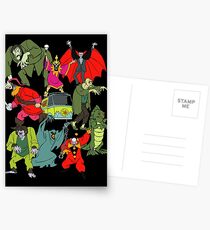 Scooby Doo Villians Postcards