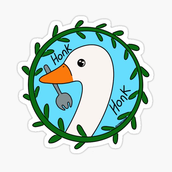 Goose (English) Sticker