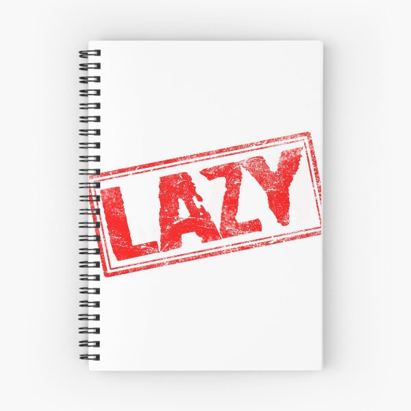 Item preview, Lazy (Vintage Stamp) designed and sold by SassyClassyMe.