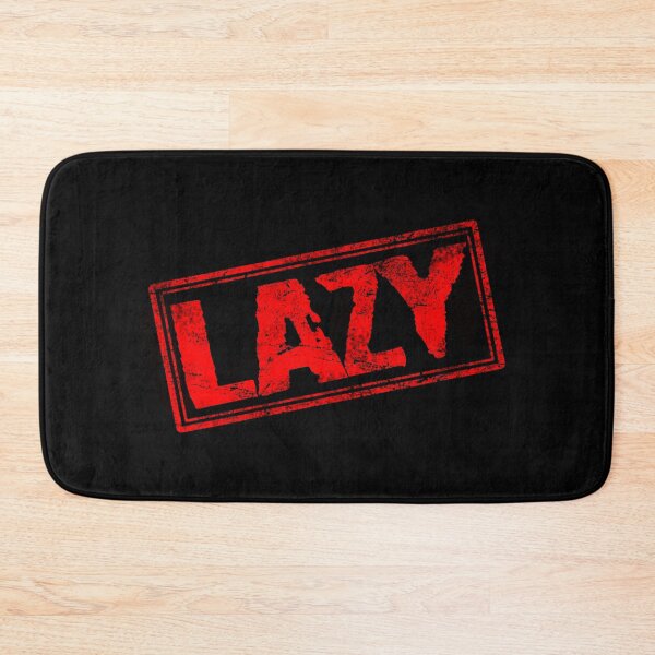 Item preview, Lazy (Vintage Stamp) designed and sold by SassyClassyMe.