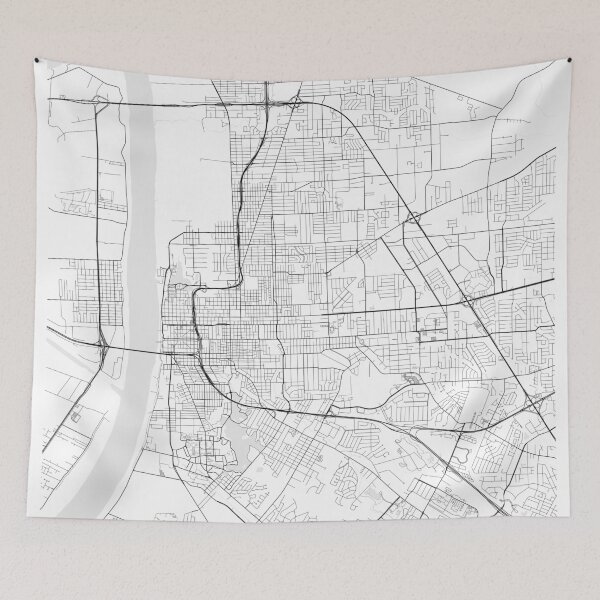 Item preview, Mapa de Baton Rouge designed and sold by Kara515.