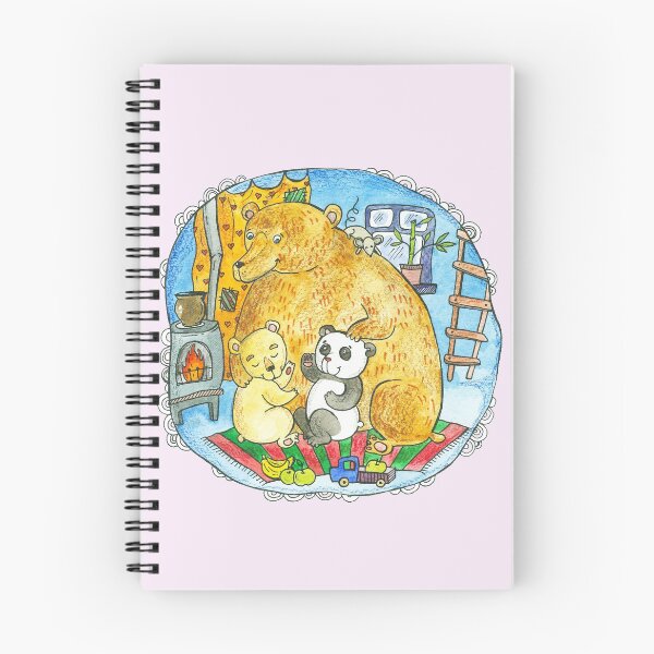 Item preview, bears and Panda in the den designed and sold by KaterinaSan.