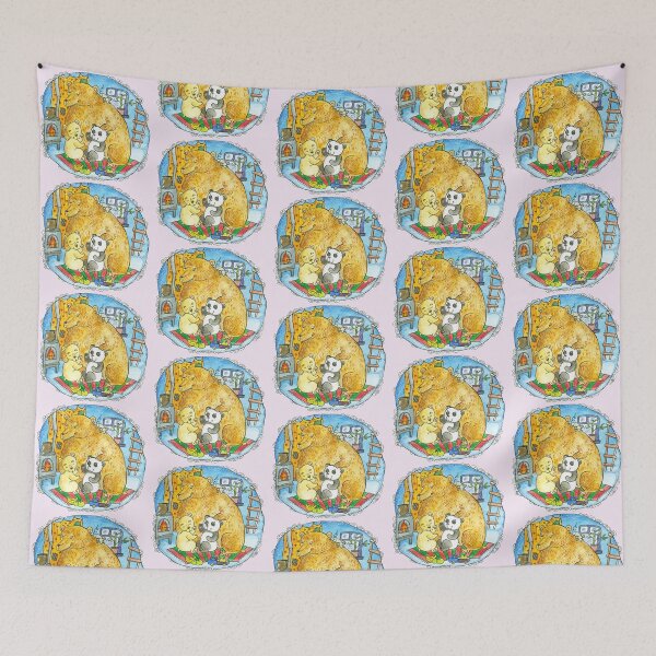 Item preview, bears and Panda in the den designed and sold by KaterinaSan.