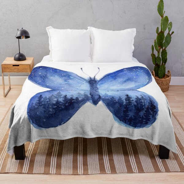 Item preview, Blue Space Butterfly designed and sold by Olga Shvartsur.