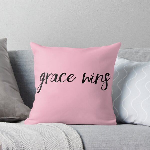 Item preview, Grace Wins Christian Quote designed and sold by BeLightDesigns.