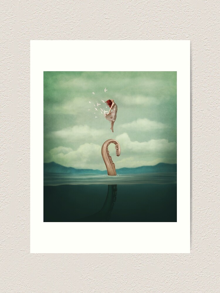 Alternate view of uncontained Art Print