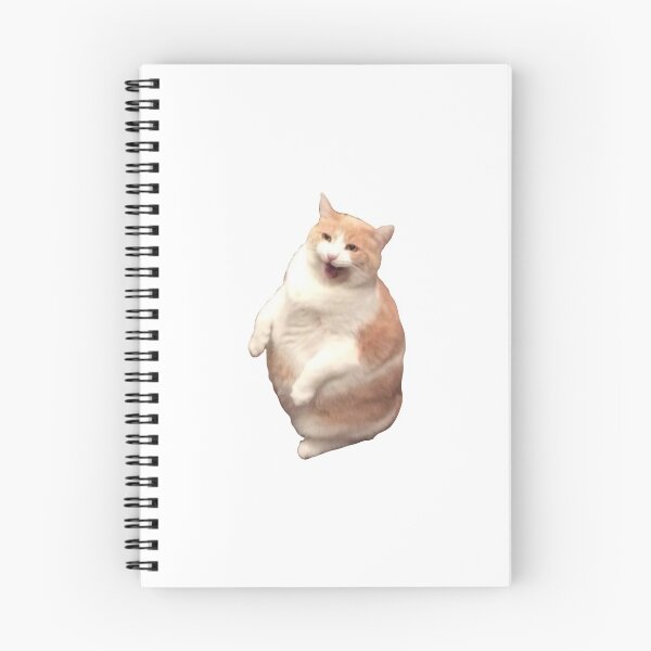 Item preview, chonky cat meme sticker cutout designed and sold by katief44.