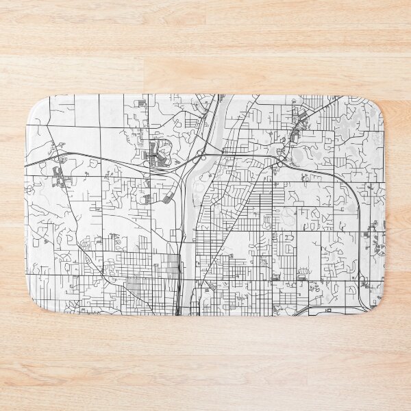 Item preview, Grand Rapids Map designed and sold by Kara515.