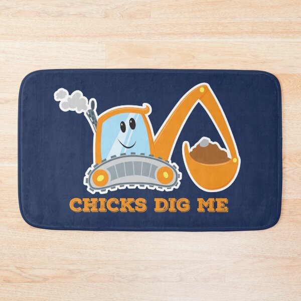 Item preview, Chicks Dig Me Construction Vehicle designed and sold by JonThomson.