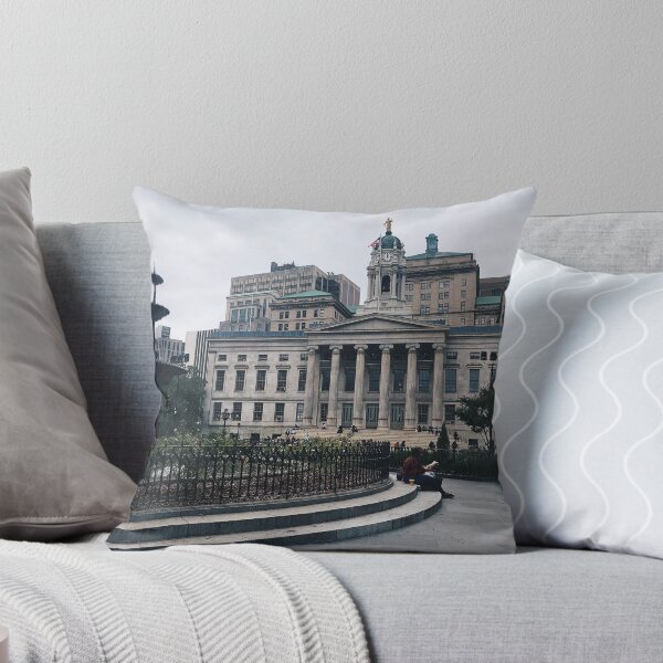 Item preview, Downtown Brooklyn Courthouse Grey Skies designed and sold by offdutyplaces.
