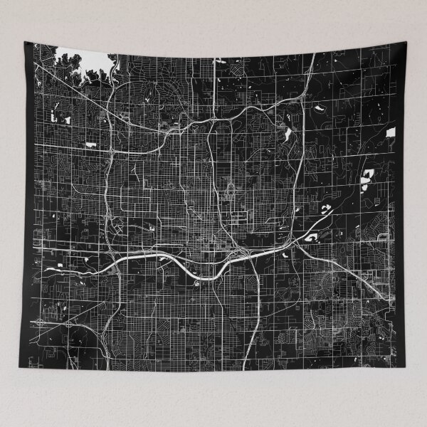 Item preview, Oklahoma City Map   designed and sold by Kara515.