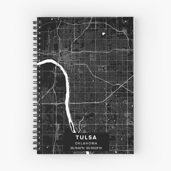 Item preview, Tulsa Map  designed and sold by Kara515.