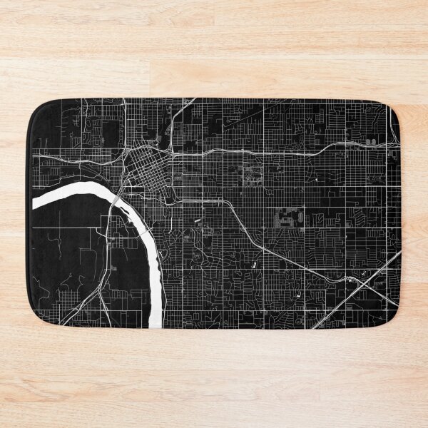 Item preview, Tulsa Map  designed and sold by Kara515.