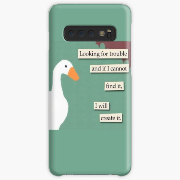 Untitled Goose - Looking for trouble Samsung Galaxy Snap Case