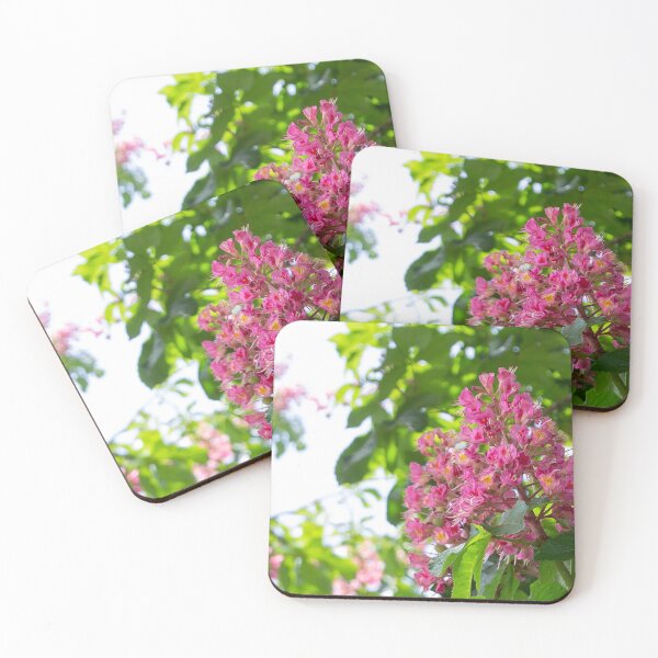 Item preview, Pinky-red blossoms of the Red Horse Chestnut Tree designed and sold by Rod Raglin.