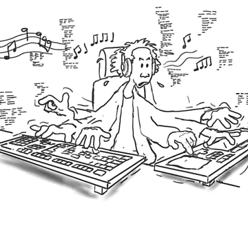 Vorschaubild zum Design Programmieren und Musik von devscape