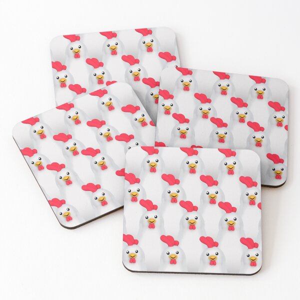 Item preview, Cute White Chicken Pattern designed and sold by Gravityx9.