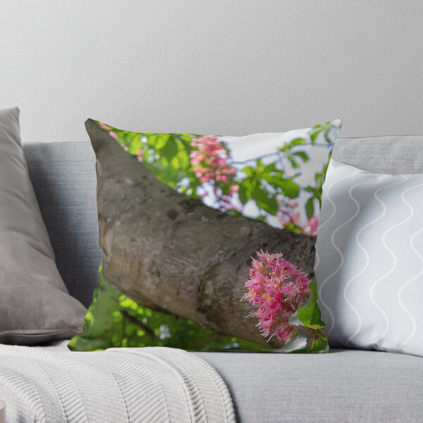 Item preview, Solitary ruby-red blossom of the Red Horse Chestnut Tree designed and sold by Rod Raglin.