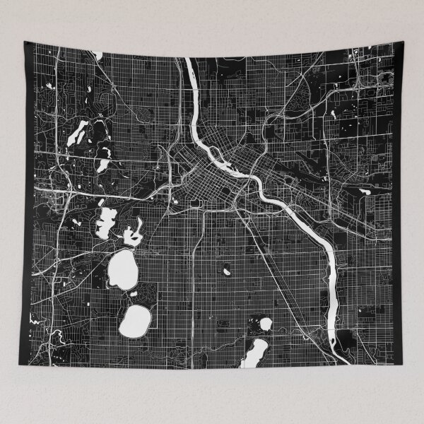 Item preview, Minneapolis Map   designed and sold by Kara515.