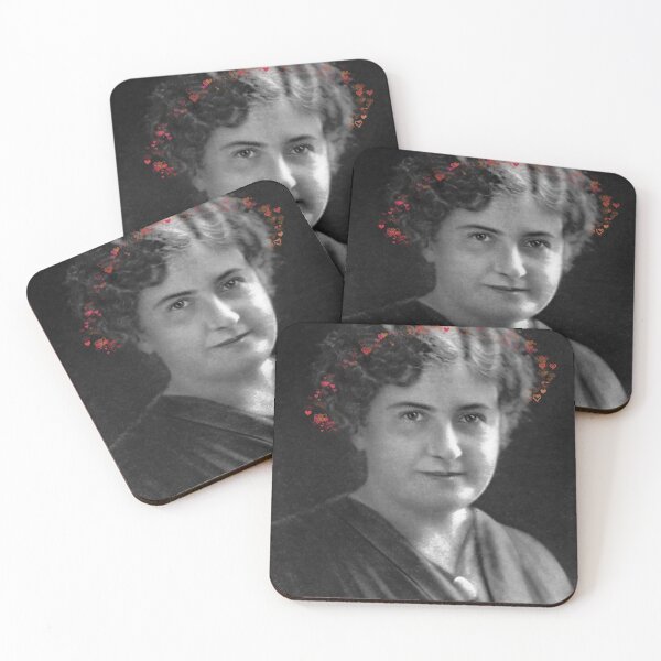 Item preview, Maria Montessori with hearts designed and sold by princehal.