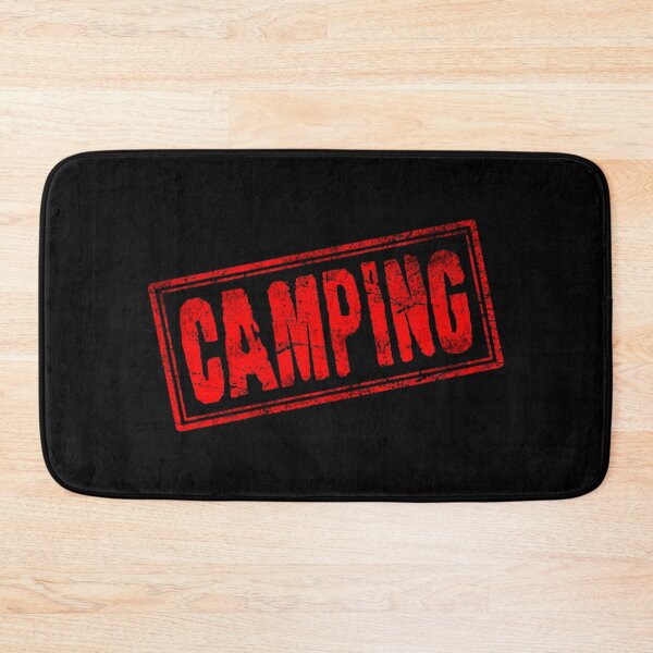 Item preview, Camping (Vintage Stamp) designed and sold by SassyClassyMe.