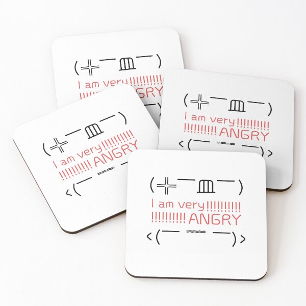 Item preview, I am very Angry, Emoji in Chinese characters and symbols  designed and sold by xdashu.