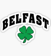 Belfast Irish Sticker