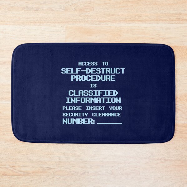 Item preview, Access to Self-Destruct Procedure designed and sold by Off the Box.