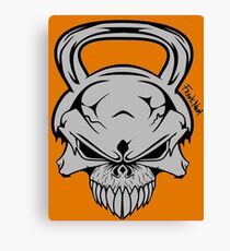 Skull Weight Canvas Print