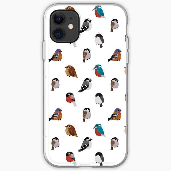 Beautifully Designed Bird Breed Images iPhone Soft Case