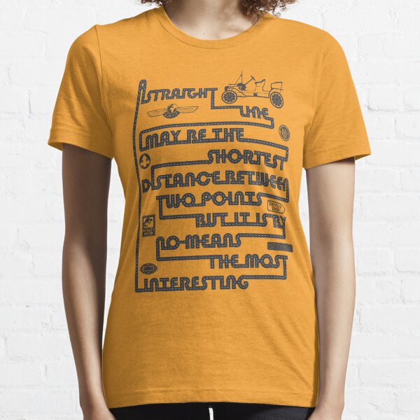 A Straight Line Essential T-Shirt