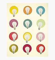 Bright Ideas Photographic Print