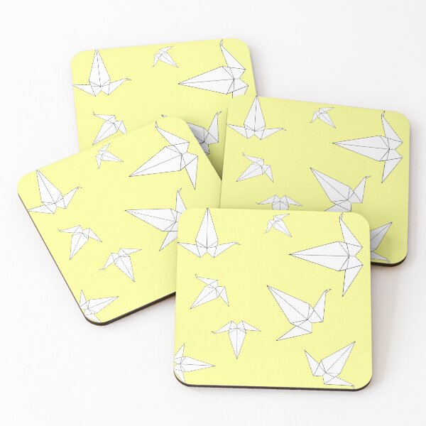 Item preview, Origami Peace Cranes - Yellow designed and sold by christinaashman.