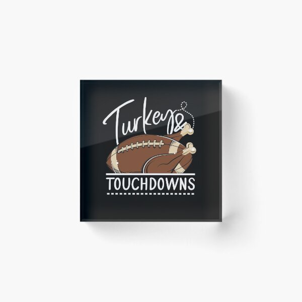 Item preview, Turkey And Touchdowns American Football Thanksgiving designed and sold by Basti09.