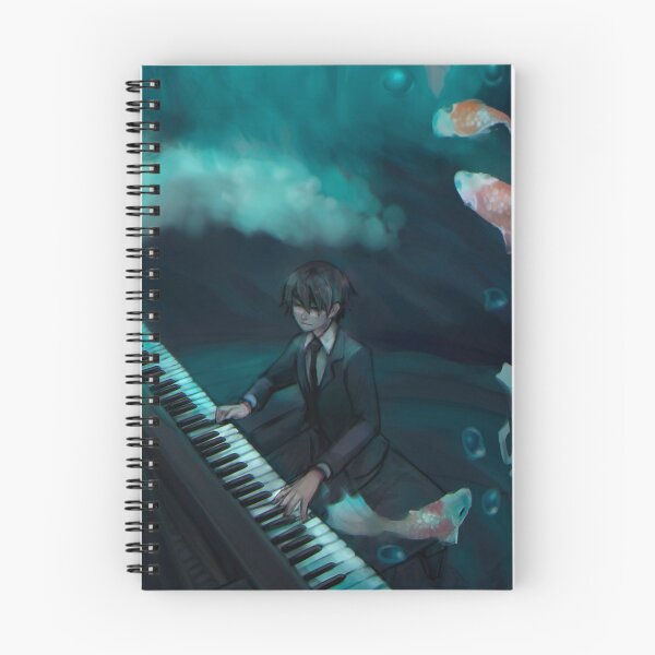 Item preview, Pianist, water, koi designed and sold by Eera Ave.