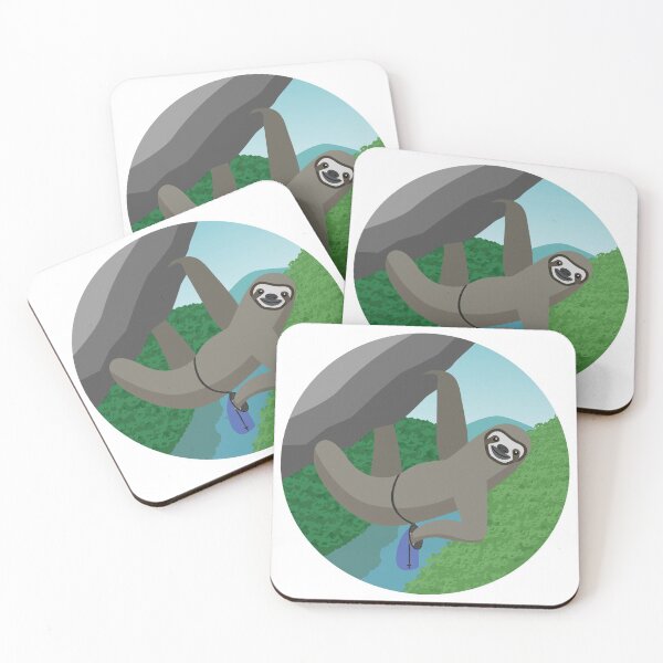 Item preview, Rock Climbing Sloth | New River Gorge designed and sold by RottenBoot22.